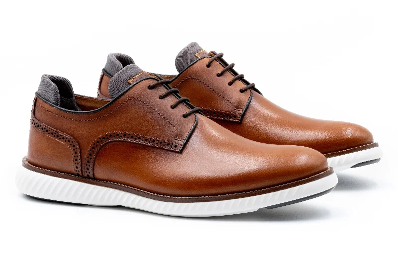 Comfortable Winter Sandals Countryaire Saddle Leather Plain Toe - Whiskey