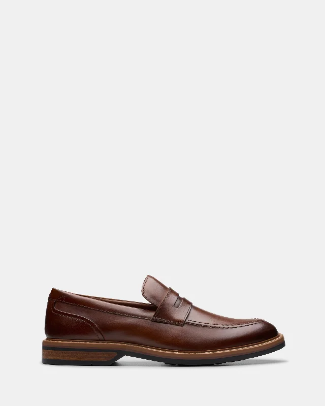 Luxury Running Shoes Aldwin Step Mid Tan Lea