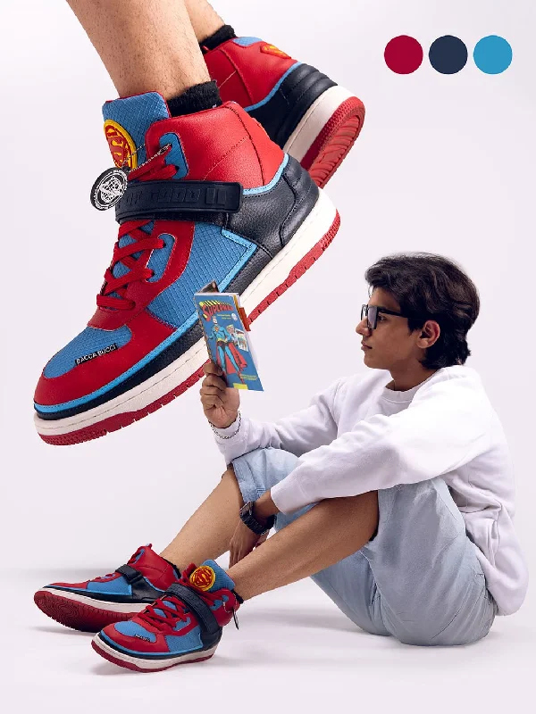 Warm Hiking Boots Superman with Bacca Bucci: Step Into the Legend