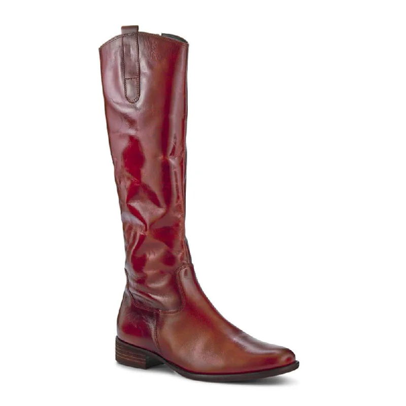 Trendy Casual Sandals Brook Slim Calf Fit Leather Riding Boots - GAB28507 / 313 145