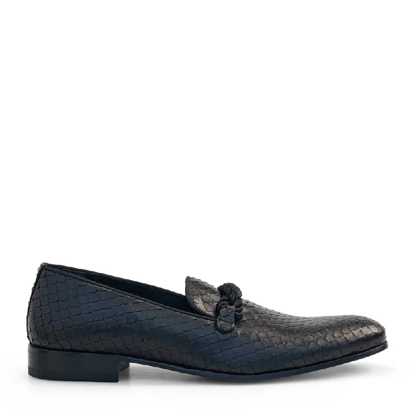 Breathable Sports Shoes 20757 Embossed Braid Loafer