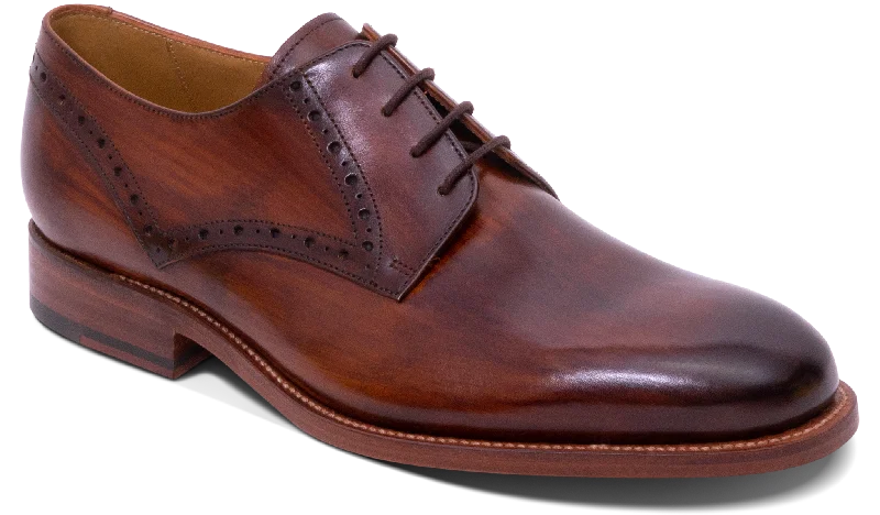 High Fashion Sneakers Trent - Hand Brushed Brown