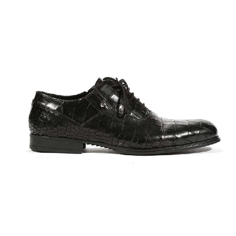 Sporty Running Shoes Cesare Paciotti Luxury Italian Men's Oxfords Croc Print Cocco Lux Black SL Designer Shoes (CPM5425) Sporty Running Shoes Cesare Paciotti Luxury Italian Men's Oxfords Croc Print Cocco Lux Black SL Designer Shoes (CPM5425)