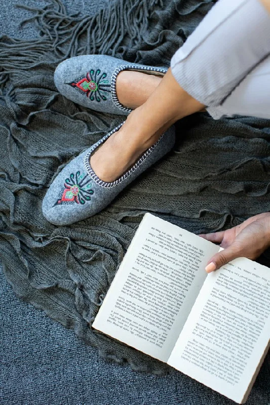 Outdoor Running Shoes Highlander Felt Slippers