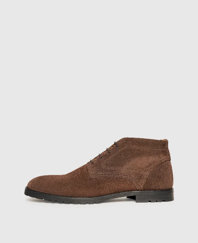 Comfortable Flats For Work Wallace GB - Dark Brown