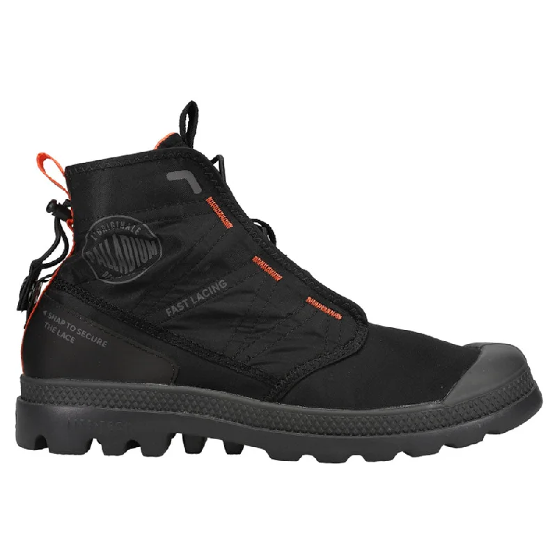 Stylish Work Sneakers Pampa Travel Lite Round Toe Pull On Boots