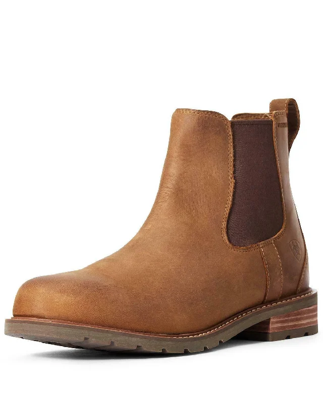 Fashionable Work Boots Ariat Men's Wexford Chukka Boot - Round Toe - 10034032