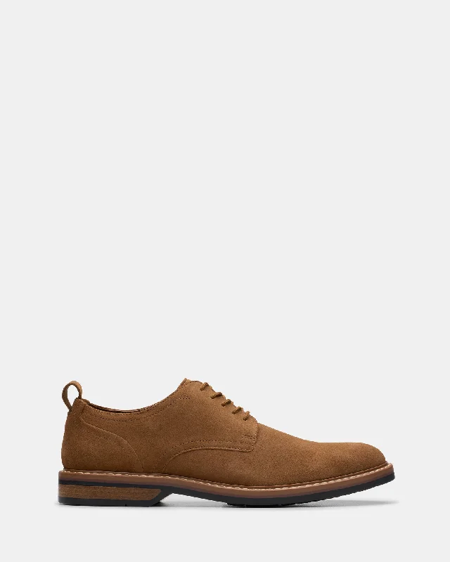 Best Walking Shoes Aldwin Lace Cola Suede