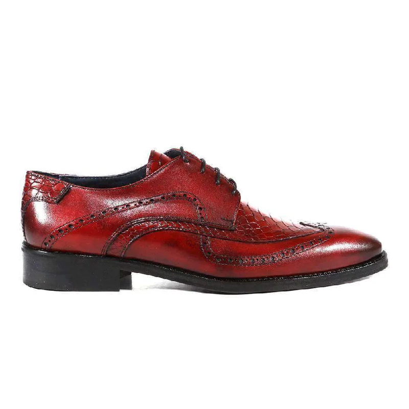 Comfortable Work Sneakers Duca Italian Men's Designer Shoes Crust Cocco Rosso Oxfords (DS3009) Comfortable Work Sneakers Duca Italian Men's Designer Shoes Crust Cocco Rosso Oxfords (DS3009)