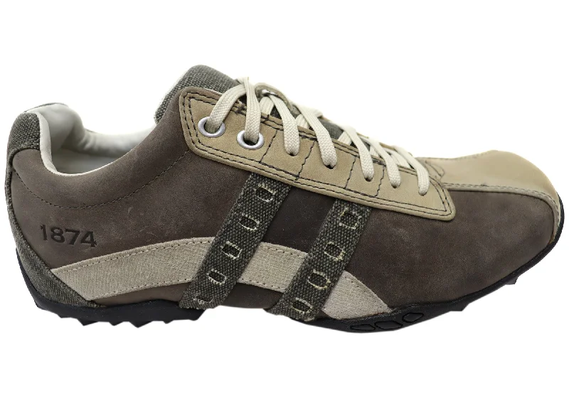 Elegant Wedding Shoes Slatters Vespa Mens Leather Comfortable Lace Up Casual Shoes