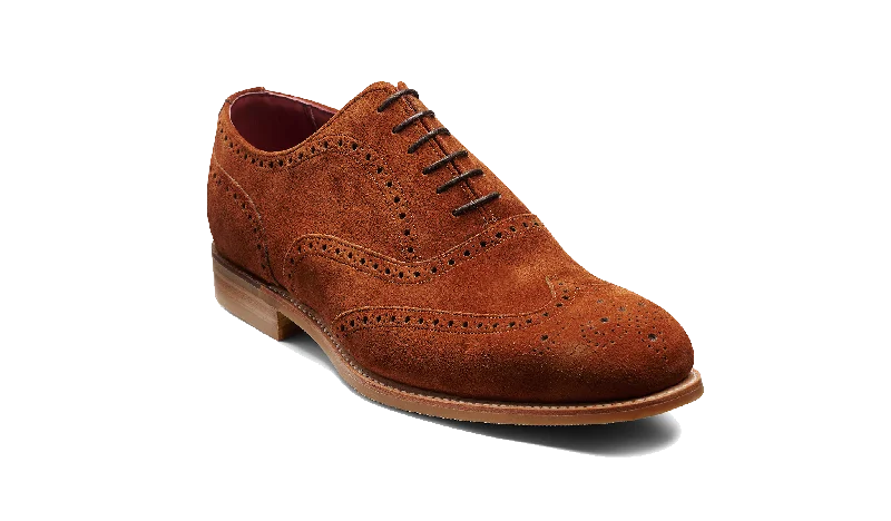 Comfortable Loafers For Work Brando - Rust Suede
