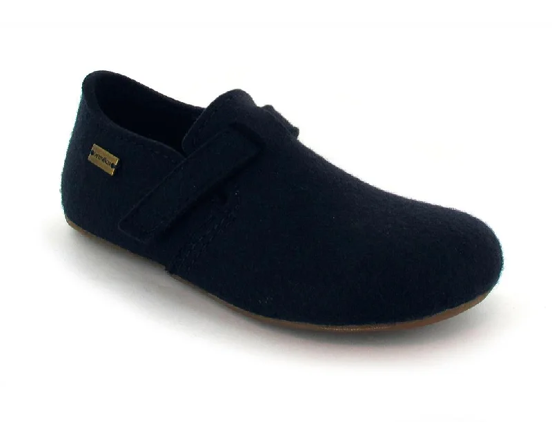 Formal Leather Shoes HAFLINGER Slipper | Everest Focus, Blau