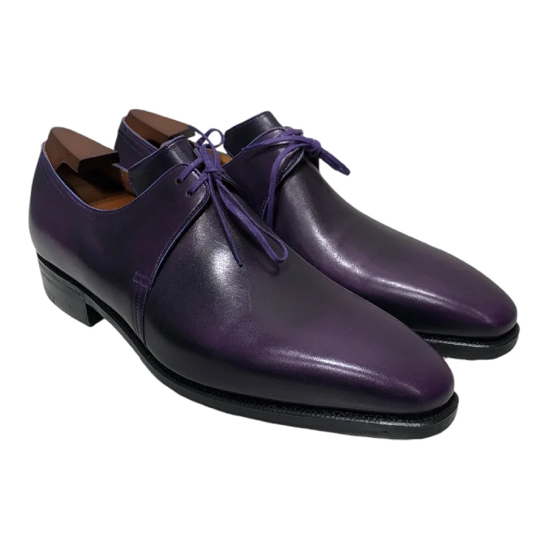 High Fashion Footwear Corthay/Dress Shoes/US 8.5/Leather/PPL/Purple