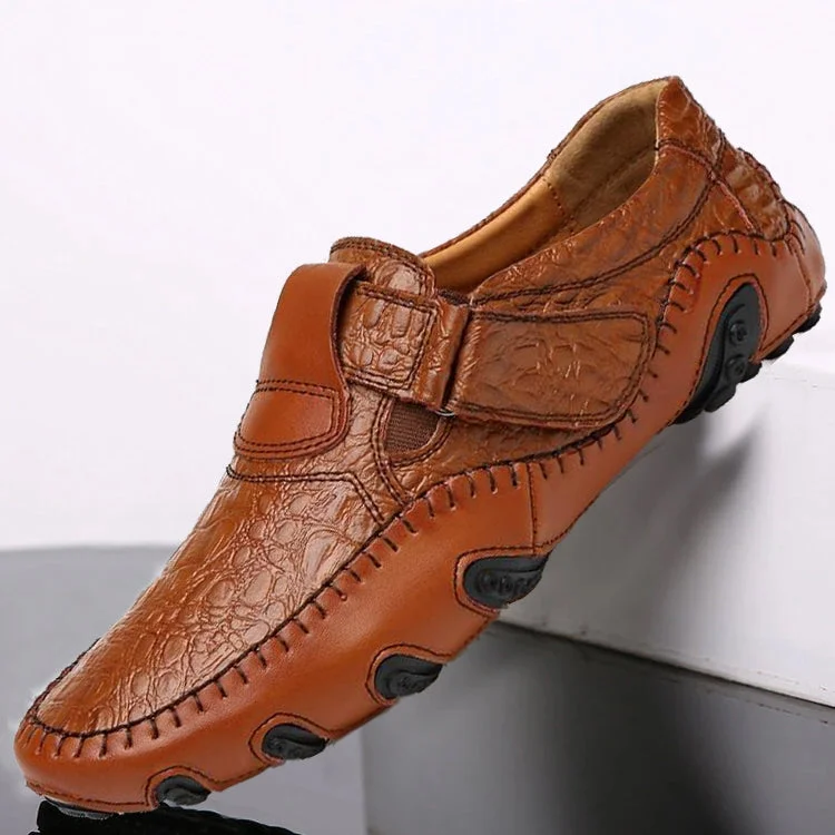 Slip-On Sneakers Collection Kaegreel Peas Shoes Men's Leather Four Seasons Casual Shoes Octopus British Handmade Shoes