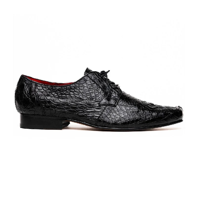 Best Formal Shoes Online Marco Di Milano Leonardo Men's Shoes Genuine Caiman Crocodile Dress Derby Oxfords (MDM1147) Best Formal Shoes Online Marco Di Milano Leonardo Men's Shoes Genuine Caiman Crocodile Dress Derby Oxfords (MDM1147)