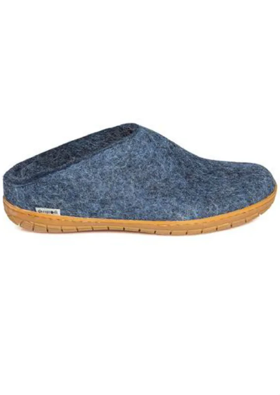 Stylish Boots For Work Glerups Unisex Natural Rubber Open Heel Slippers