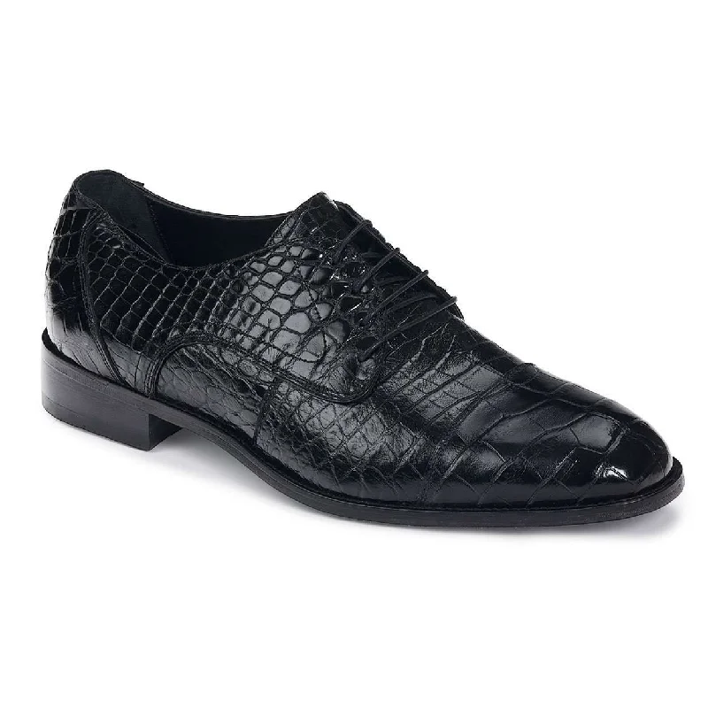 Best Flat Shoes Online Mauri Designer Shoes Exotic Skin Men's Baby Alligator Black Oxfords 4896 (MA4917) Best Flat Shoes Online Mauri Designer Shoes Exotic Skin Men's Baby Alligator Black Oxfords 4896 (MA4917)