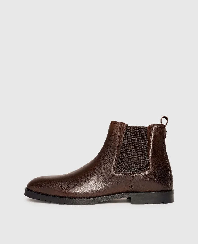 Slip-On Sneakers Collection Wallace CB - Dark Brown