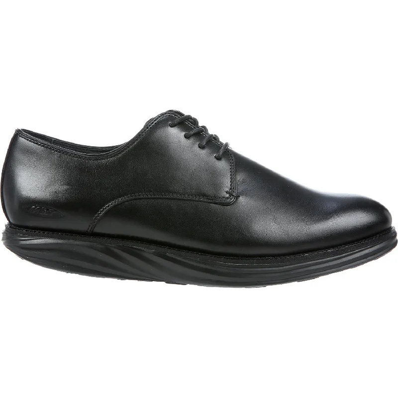 Luxury Boots For Sale Men's MBT Boston Black Leather