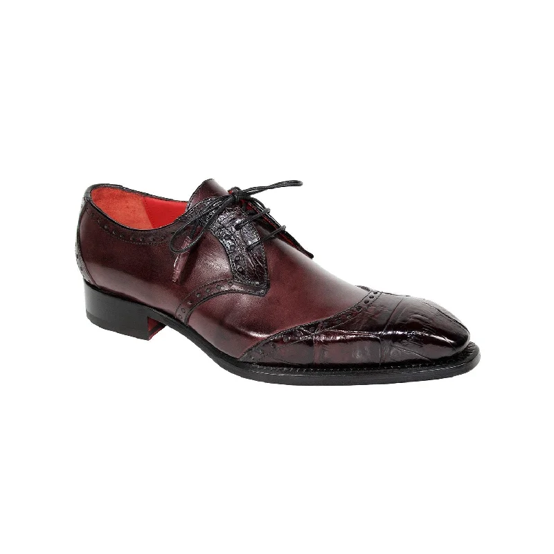 Comfortable Slippers Online Fennix Jax Men's Shoes Burgundy Alligator/Calf Leather Exotic Oxfords (FX1091) Comfortable Slippers Online Fennix Jax Men's Shoes Burgundy Alligator/Calf Leather Exotic Oxfords (FX1091)