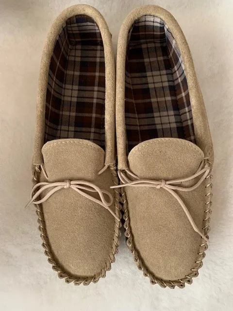 Comfortable Work Sneakers Size 13 - Suede Moccasin with Hard Sole | Daniel
