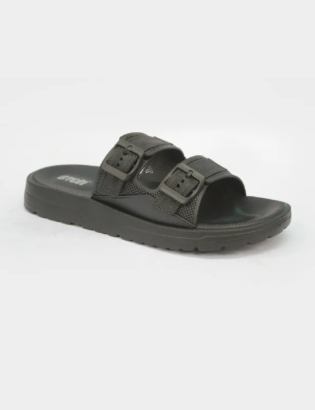 Waterproof Loafers Black Soft & Cozy Slippers for men