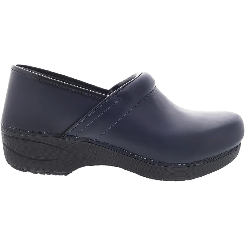 Chic High Heels Collection Women's Dansko XP 2.0 Waterproof Navy Pull Up Leather