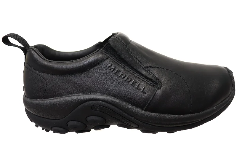 Comfortable Heeled Shoes Merrell Mens Jungle Moc Leather 2 Comfortable Slip On Shoes
