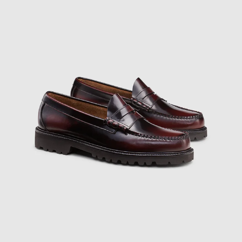 High Fashion Footwear MENS LARSON LUG BRUSH OFF WEEJUNS LOAFER