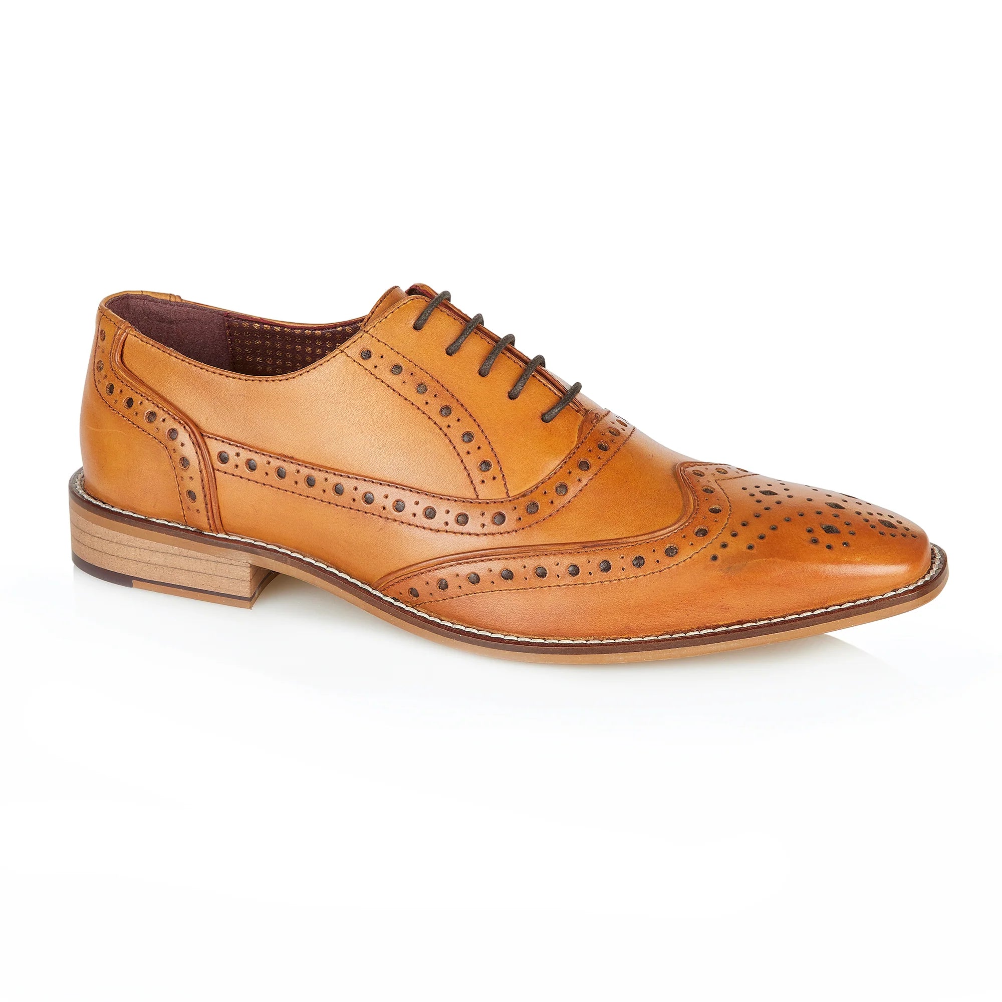 Comfortable Flats For Work Sidney Oxford Tan