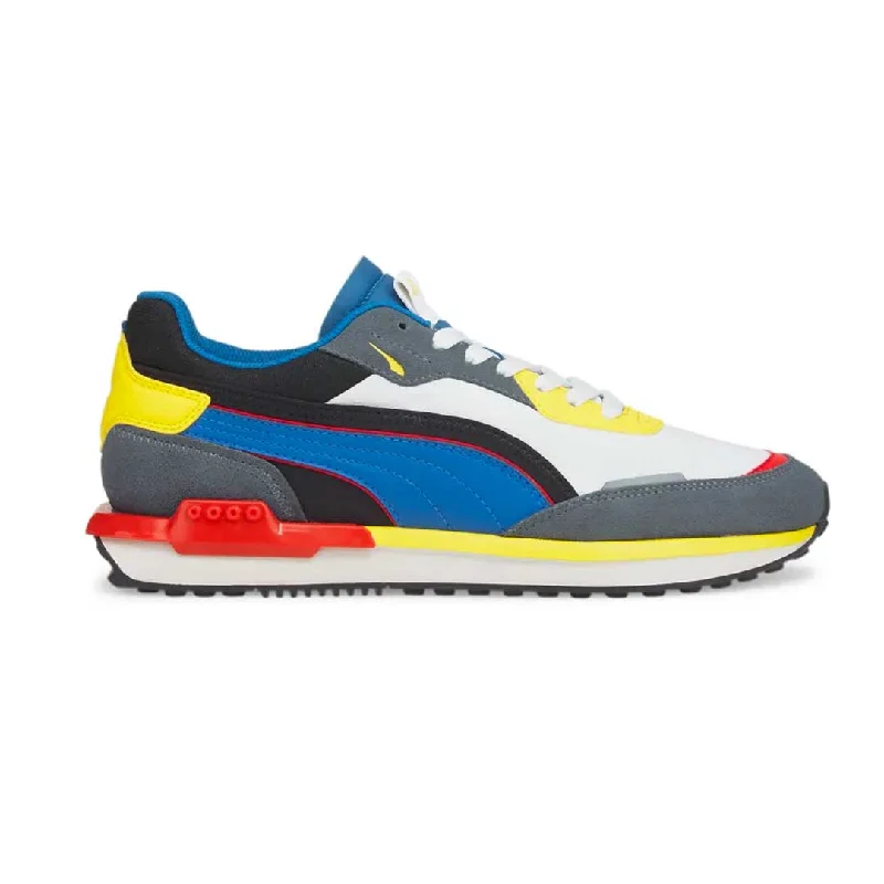 Sporty Casual Shoes Puma - Men's City Rider Shoes (382044 13)