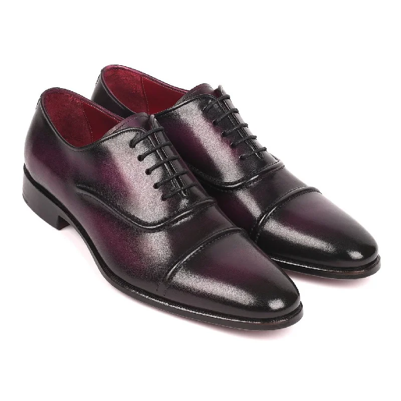 Trendy Sports Footwear Paul Parkman Men's Purple Calf-Skin Leather Cap-Toe Oxfords 077-PRP (PM6164) Trendy Sports Footwear Paul Parkman Men's Purple Calf-Skin Leather Cap-Toe Oxfords 077-PRP (PM6164)