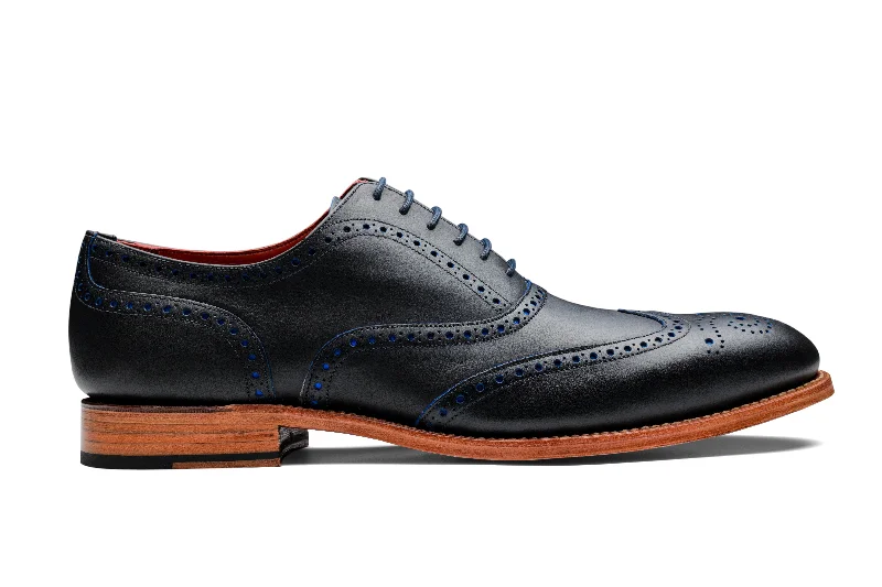 Lightweight Hiking Shoes Brando 2 - Navy Calf Blue Punch