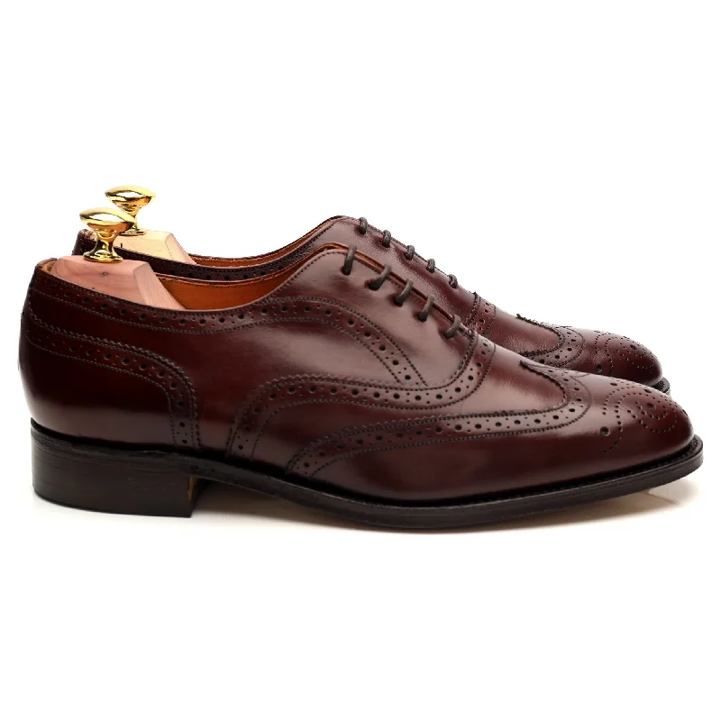 Designer Sneakers For Sale Vintage Brown Leather Oxford Brogue UK 7 EE