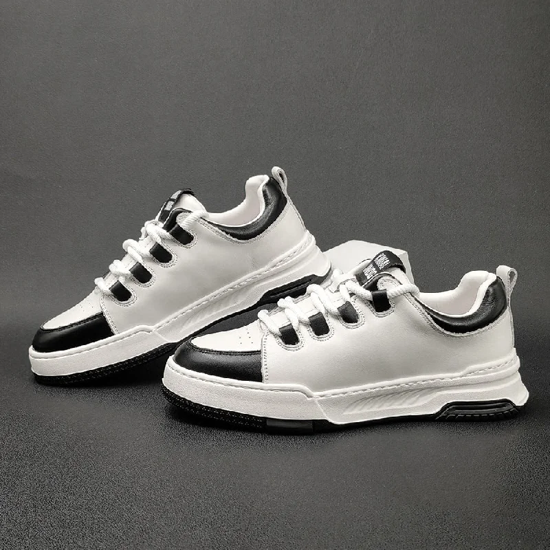 Best Walking Shoes Men Minimalist Leather Casual Fashion Shoes