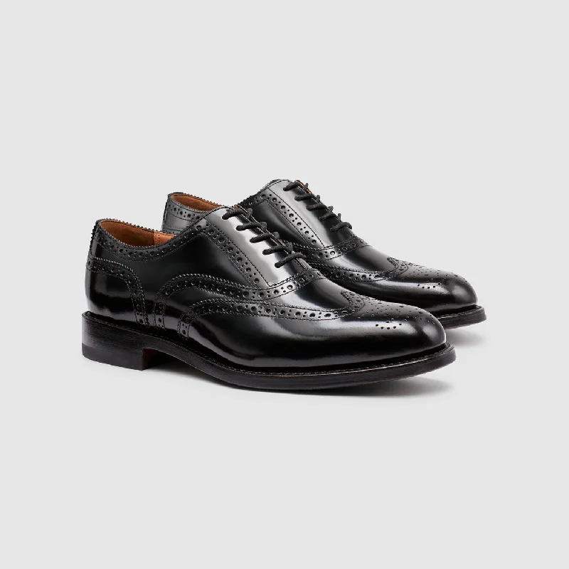 Designer Boots Collection MENS MONOGRAM DOUBLE BROGUE WINGTIP