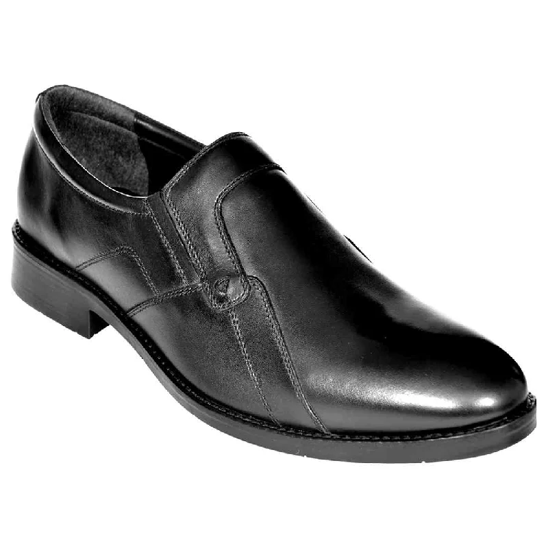 Comfortable Work Sneakers OHM New York Side Stitched Designer Leather Slip-on Shoes