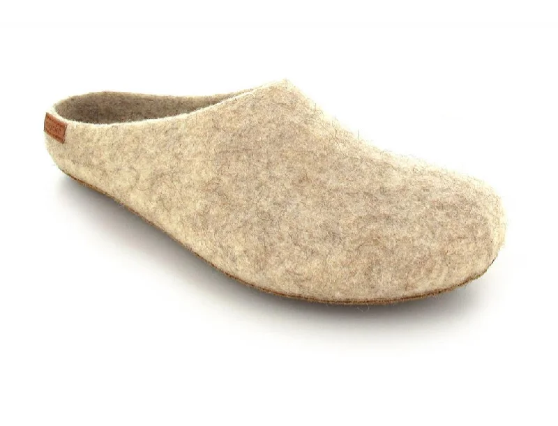 Comfortable Work Sneakers MAGICFELT Slipper | AR713 Coburg Fox Sheep, Golden Fleece