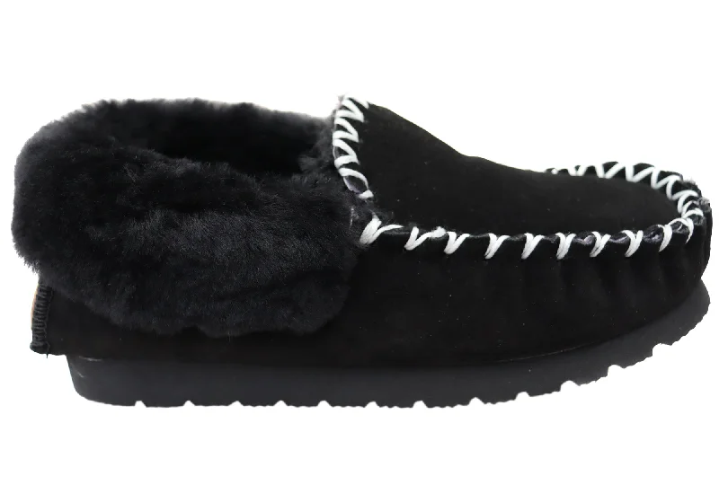 Comfortable Walking Sandals Hush Puppies Shaggy Mens Comfortable Moccasin Slippers