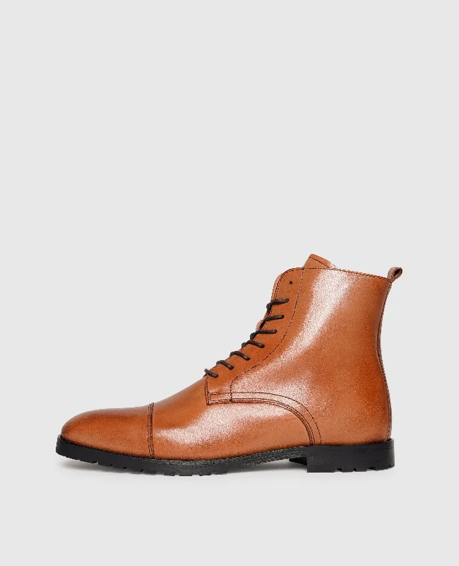 Fashionable Summer Shoes Wallace CDB - Cognac