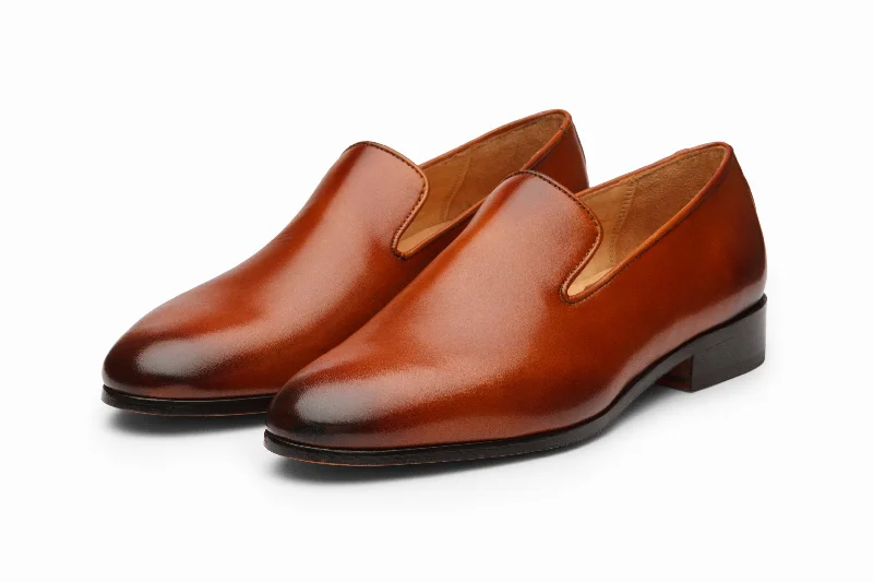 Vintage Sneakers Collection Venetian Loafer - Cognac