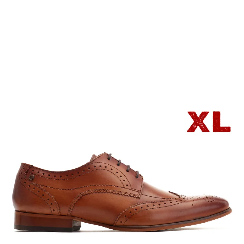 Classic Oxford Shoes Barbera XL Waxy Brogue Shoes