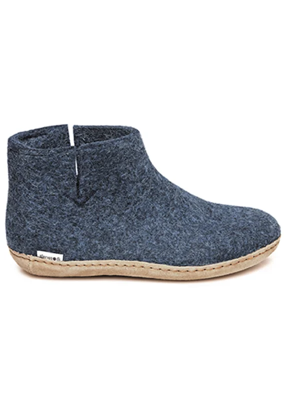Comfortable Platform Shoes Glerups Unisex Leather Sole Boots