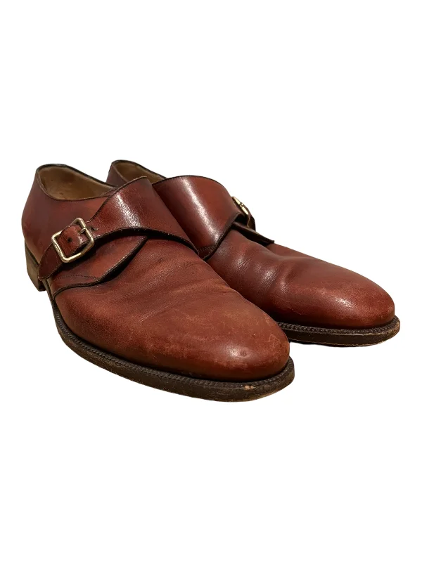 Trendy Casual Shoes Salvatore Ferragamo/Dress Shoes/US 11/Leather/BRW/