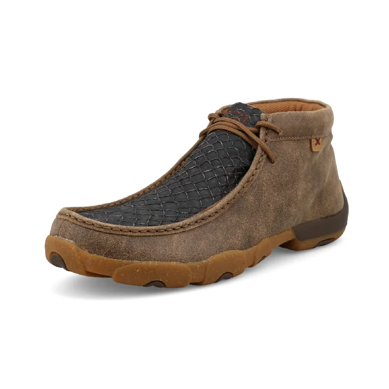 Stylish Sneakers For Running Twisted X Men's Chukka Driving Moc in Black Sea Bass & Bomber Stylish Sneakers For Running Twisted X Men's Chukka Driving Moc in Black Sea Bass & Bomber