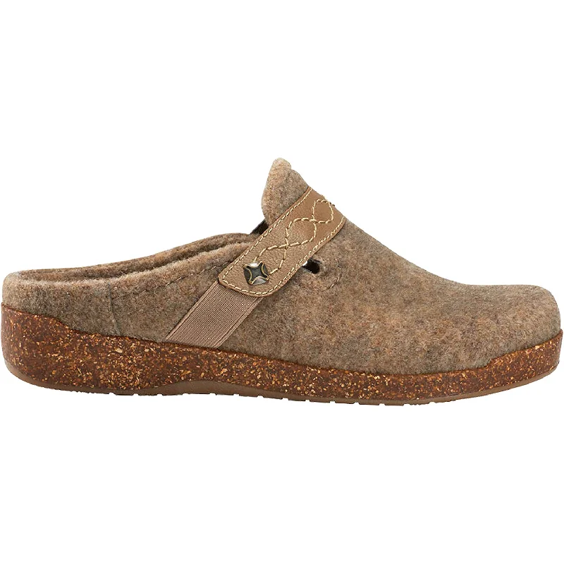 Classic Hiking Footwear Women's Earth Janet Oatmeal Felt
