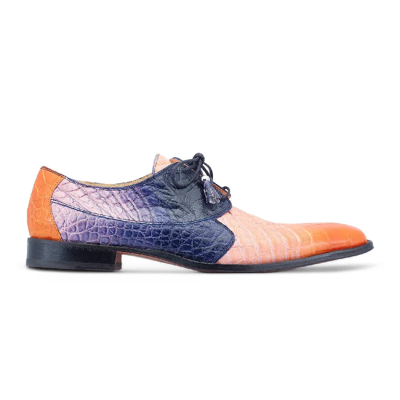 Best Formal Shoes Online Mauri The Rev 3265 Men's Shoes Pink, Orange & Wonder Blue Exotic Alligator Dress Derby Oxfords (MA5531) Best Formal Shoes Online Mauri The Rev 3265 Men's Shoes Pink, Orange & Wonder Blue Exotic Alligator Dress Derby Oxfords (MA5531)