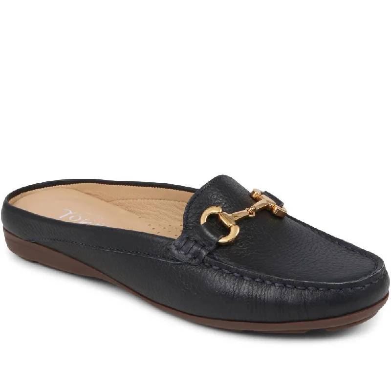 Chic High Heels Collection Tammi Leather Slip-Ons  - TAMMI / 325 530