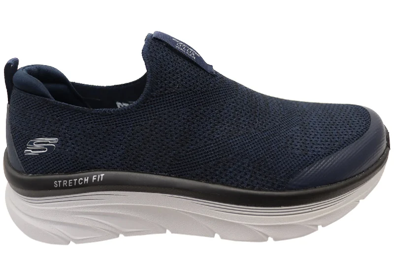 Trendy Sports Footwear Skechers Mens D Lux Walker Quick Upgrade Extra Wide Fit Shoes Trendy Sports Footwear Skechers Mens D Lux Walker Quick Upgrade Extra Wide Fit Shoes