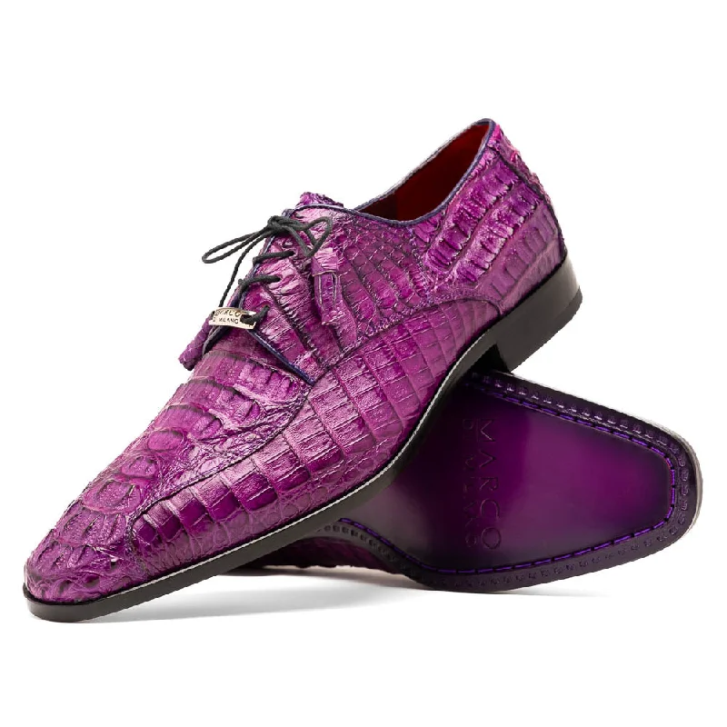 Leather Casual Shoes Apricena - Purple